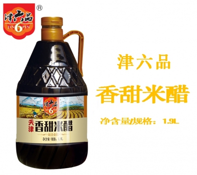 津六品香甜米醋1.9L